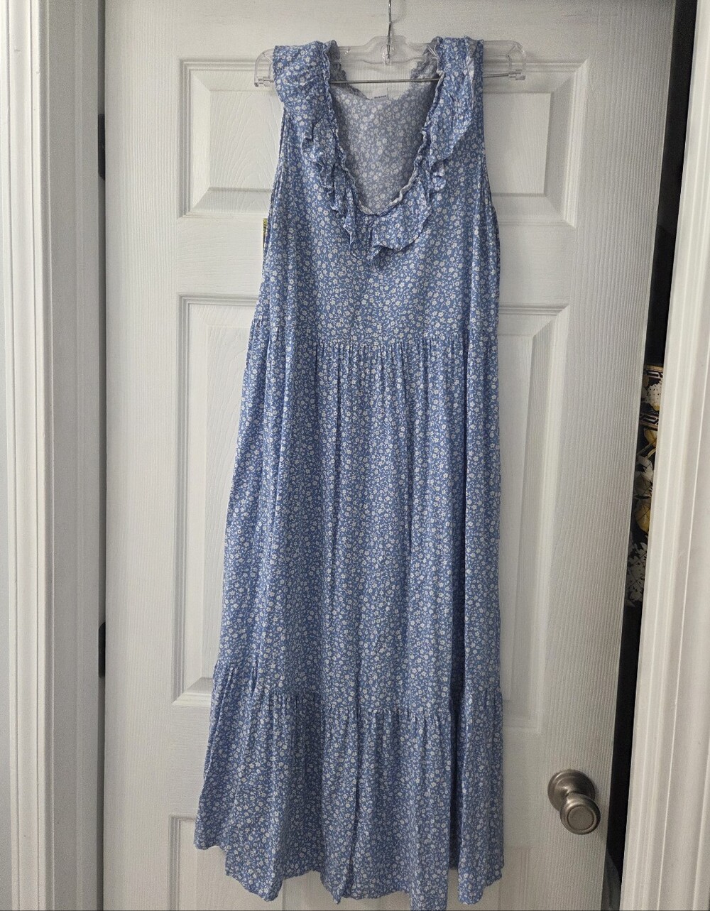 Old Navy Light Blue Floral Sundress